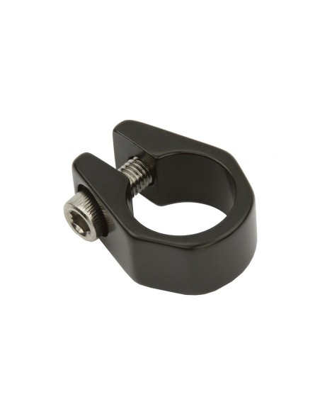 Alloy Seatpost Clamp Outer Diameter 25.4mm Black.